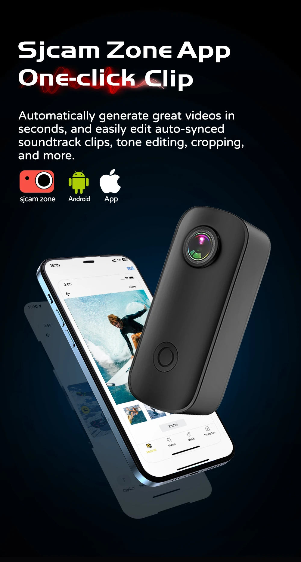 SJCAM Mini 4K Adventure Camera