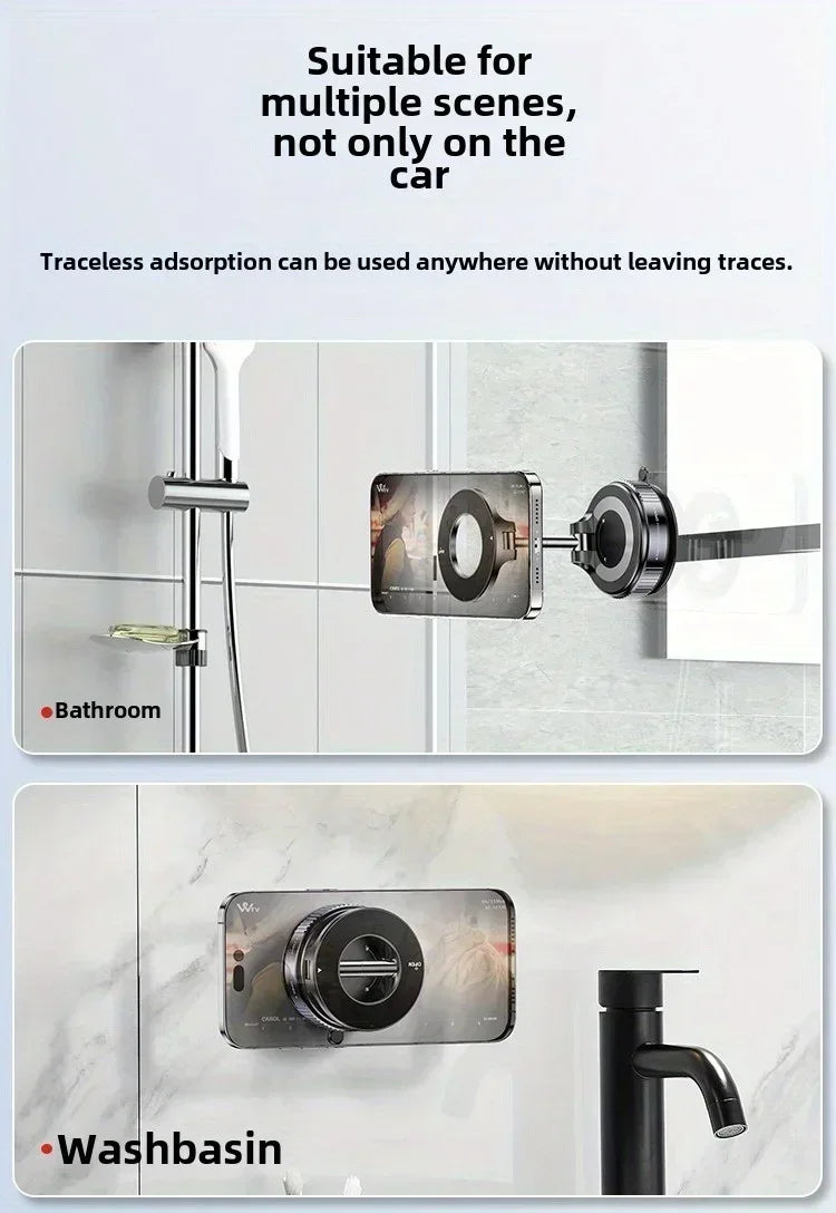 360° Adjustable Vacuum Magnetic Mount Car