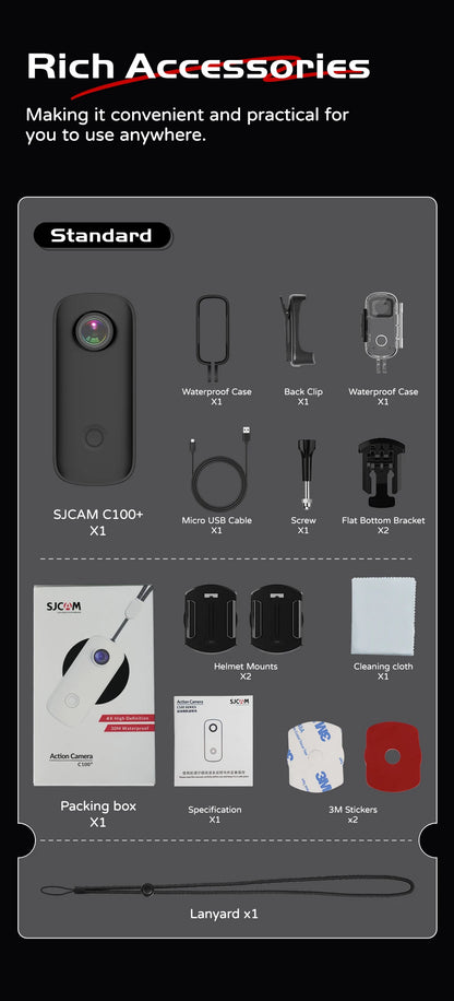 SJCAM Mini 4K Adventure Camera
