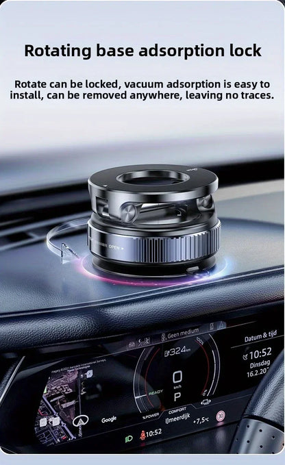 360° Adjustable Vacuum Magnetic Mount Car