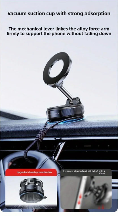 360° Adjustable Vacuum Magnetic Mount Car