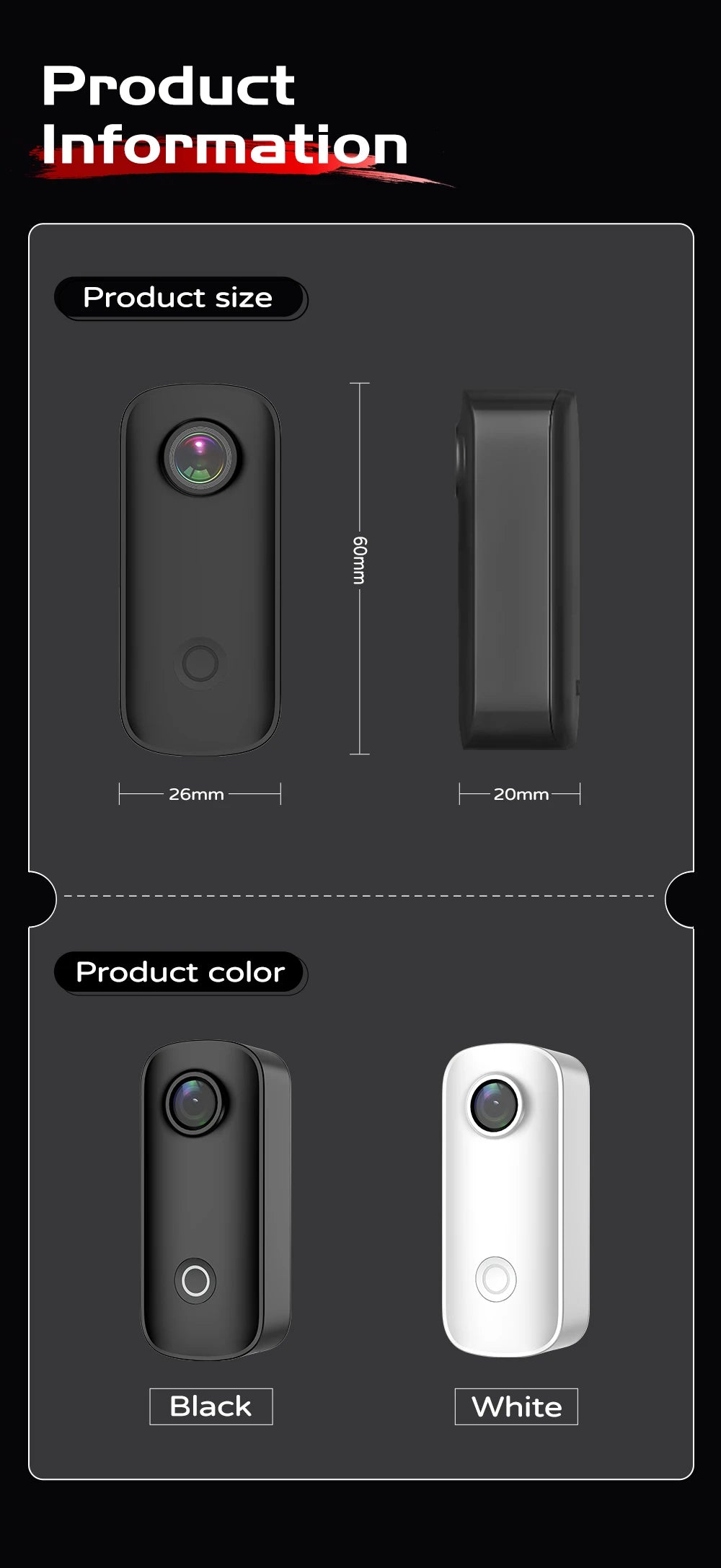 SJCAM Mini 4K Adventure Camera