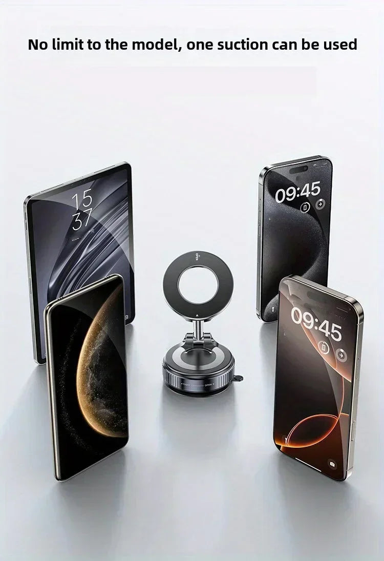 360° Adjustable Vacuum Magnetic Mount Car